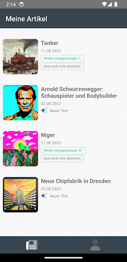 Android application LingoBerry Plus screenshort