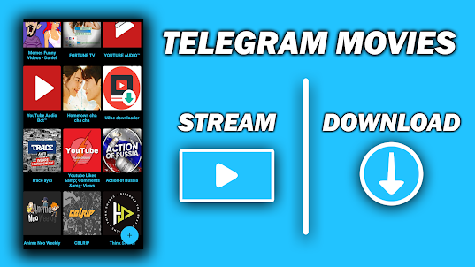 Telegram HD movies & films app