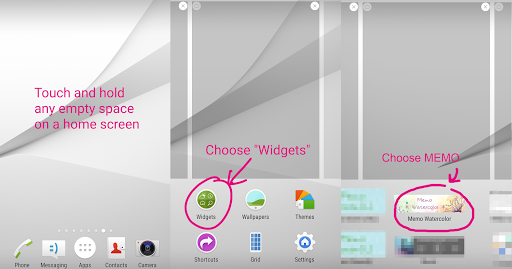 Sticky Memo Watercolor