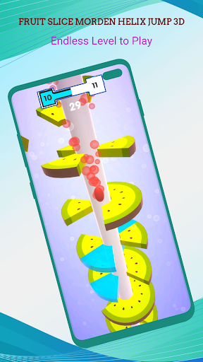 Fruit Slice Modern Helix Game Screen 2
