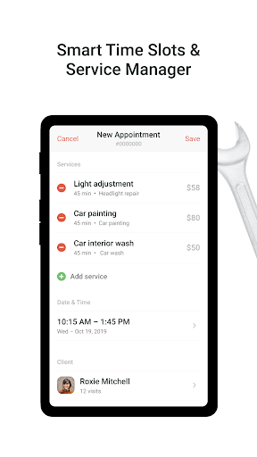 Car Service Manager - Appointm Screen 3