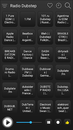 Dubstep Radio FM AM Music Screen 2