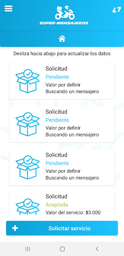 Super Mensajeros Screen 2