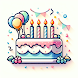 Birthday Cake & Wishing Card