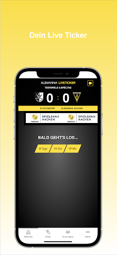 Android application Alemannia Aachen screenshort