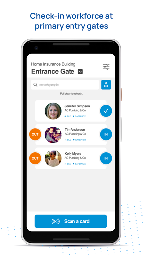 Android application Eyrus Visibility screenshort
