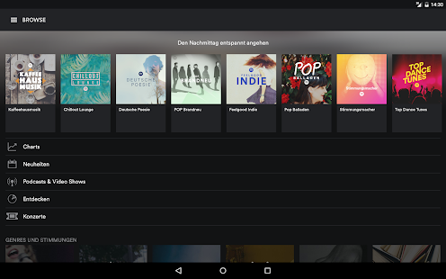 Spotify - Entdecke neue Musik, Podcasts und mehr Screenshot