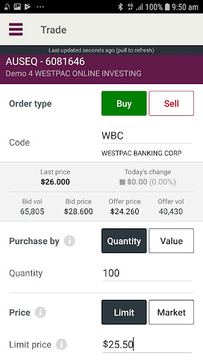 Westpac online investing free brokerage trades enterprise service bus basics of investing