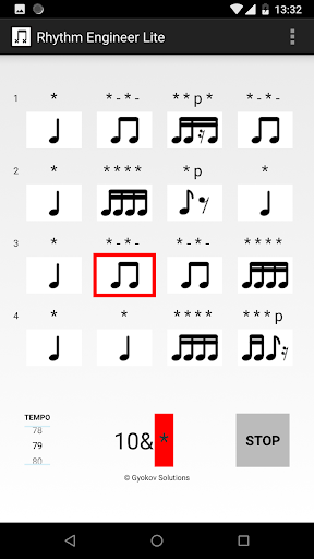 Screenshot of Rhythm Engineer Lite