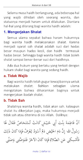 Larangan-Larangan Wanita Haidh Screen 3