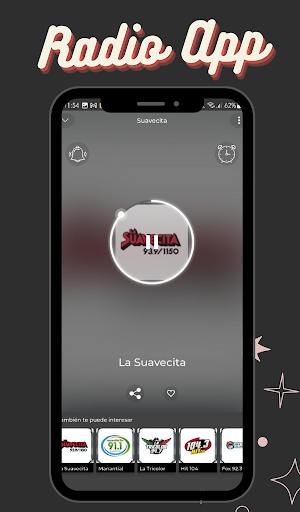 Android application Radio La Suavecita 107.1Radio screenshort