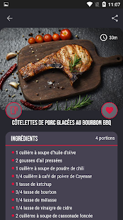 Recettes de barbecue Capture d'écran