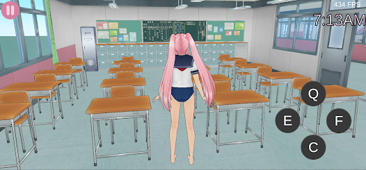 Anime School Simulator apkdebit screenshots 3