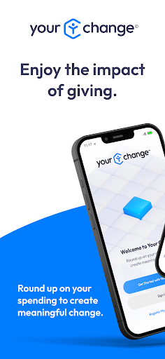 Android application YourChange screenshort