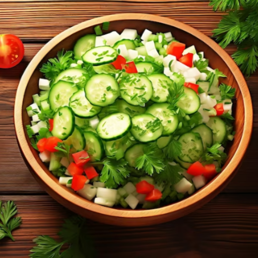 Android application Cucumber Salad Recipe screenshort