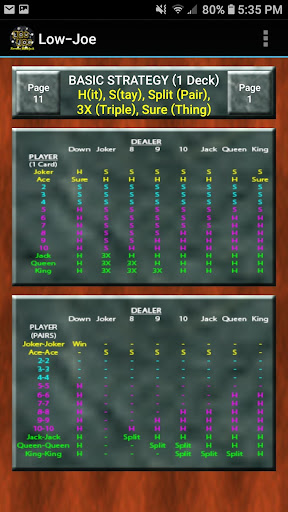 Low-Joe: Reverse Blackjack screenshot 14