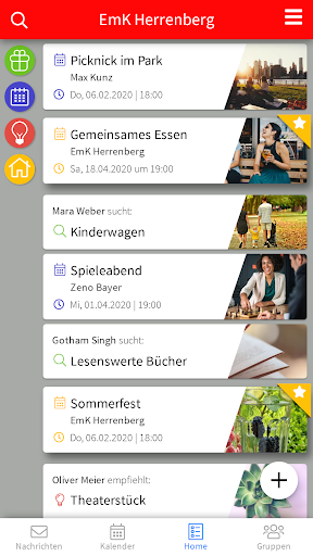 Android application EmK Herrenberg screenshort