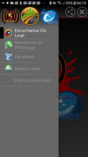 Android application FM TIEMPO 105.9 CATAMARCA screenshort