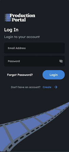 Android application Production Portal screenshort