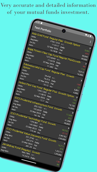 Track My Fund Portfolio India Screen Captures 3