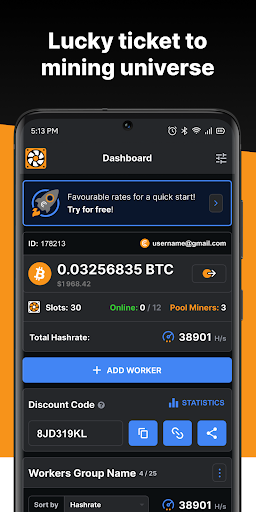 Screenshot of CryptoTab Farm: Digital Gold