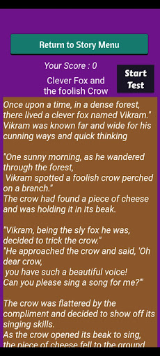 Learn English through stories Screen 2