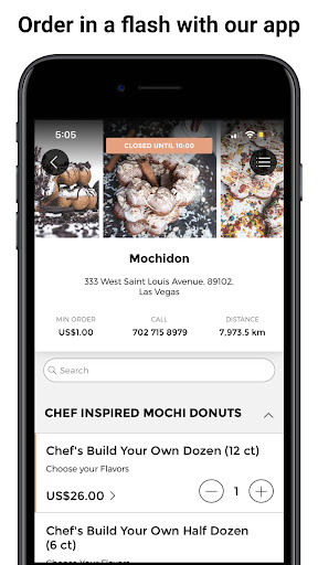 Android application Mochidon screenshort