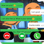 Cover Image of Download Fake Call Upin and Friends 3.0 APK