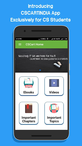Android application CSCARTINDIA screenshort