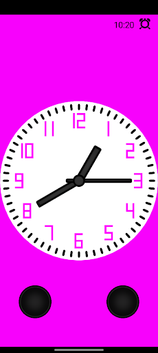 Analog clock vfro Screen 2