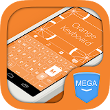 Orange Mega Keyboard Theme icon