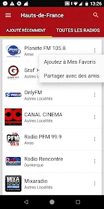 Radios de Hauts-de-France