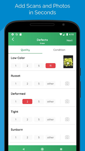 ClariFruit - Know Your Produce Screen 3