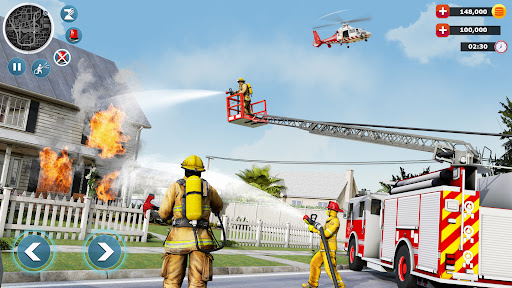 Android application Firefighter :Fire Brigade Game screenshort