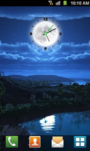 Moon Clock Live Wallpaper(圖5)-速報App