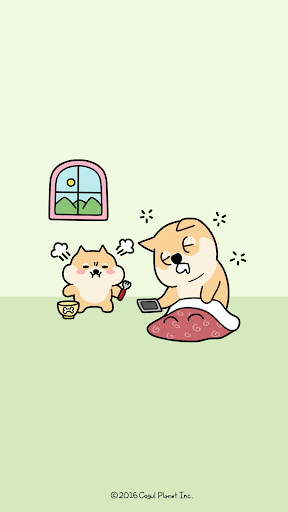 Android application 카카오톡 테마 - 뭘봐시바_일어나 시바! screenshort