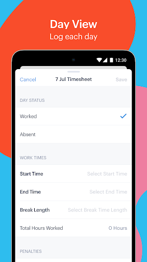 Film Beans Timesheets Screen 2