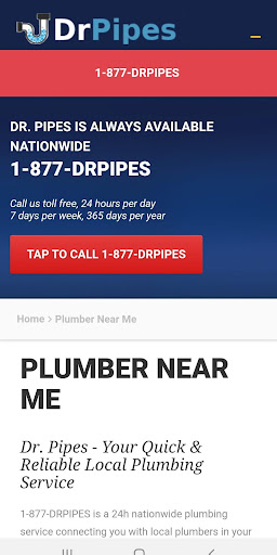 Killeen Plumbers Screenshot 1 - AppWisp.com