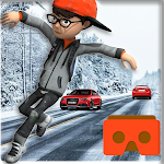 Cover Image of Download VR Traffic Run Racer 360 1 APK