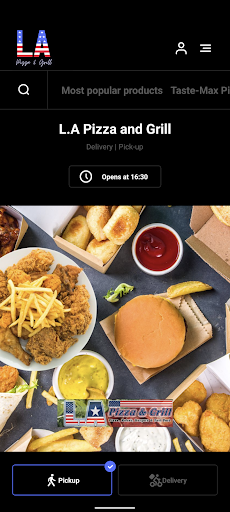 Android application LA Pizza and Grill -Altrincham screenshort