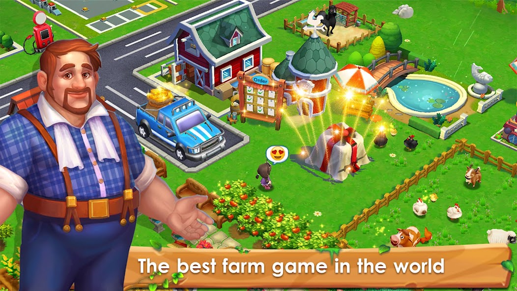 Dream Farm - Family Farm Ville 1.9.5 APK + Modificación (Unlimited money) para Android