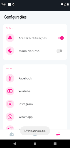 Rádio Jovem FM Screen 2
