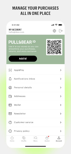 Screenshot of PULL&BEAR: Fashion and Trends