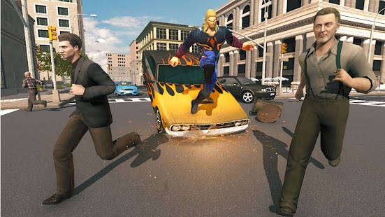 Gangster Target Superhero Game Screenshot