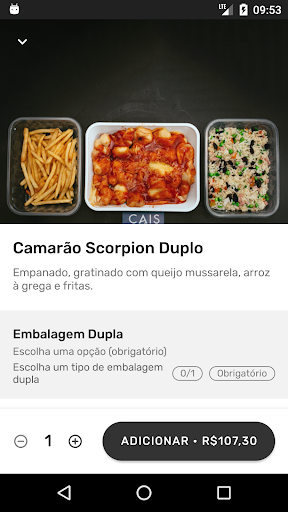 CaisDelivery Screen 2