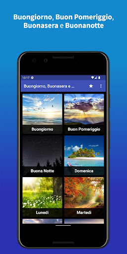 Android application Buongiorno, Buonasera e Notte screenshort