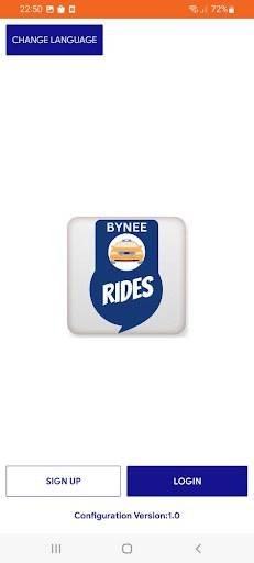 Android application Bynee Driver screenshort