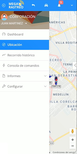 Megarastreo Satelital Screen 3