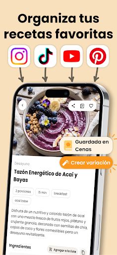 TasteBot: Recetas con IA screenshot 3