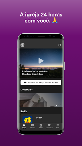 Android application Igreja Batista Família Reviver screenshort